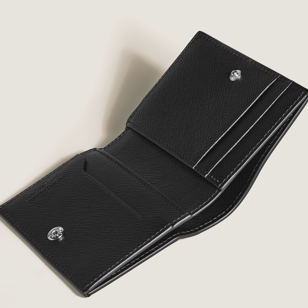 Mini Wallet 4cc in Sartorial Leather - 3
