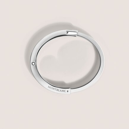 Bangle in Steel with Extreme Pattern