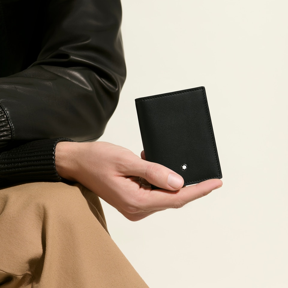 Mini Wallet 4cc in Soft Leather - 2