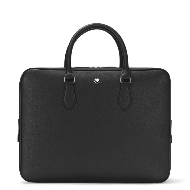 Large Briefcase in Sartorial Leather - 1