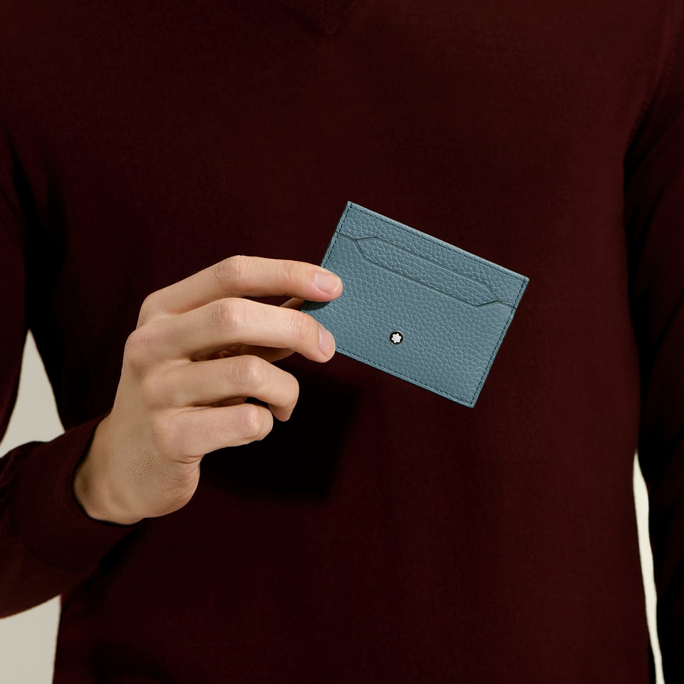 Card Holder 5cc in Grain Leather - 2