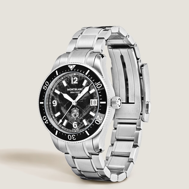 萬寶龍 Iced Sea 日期顯示自動腕錶 0 Oxygen 特別版 - 3