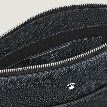 Vertical Belt Messenger Bag in Sartorial Leather