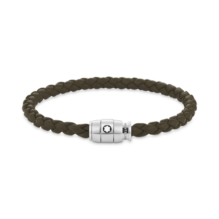 Pulsera con Cierre de 3&nbsp;Anillas de Piel Soft