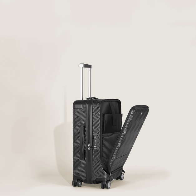 #MY4810 Cabin Suitcase with Front Pocket - 6