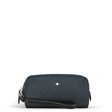 Small Wash Bag in Sartorial Leather