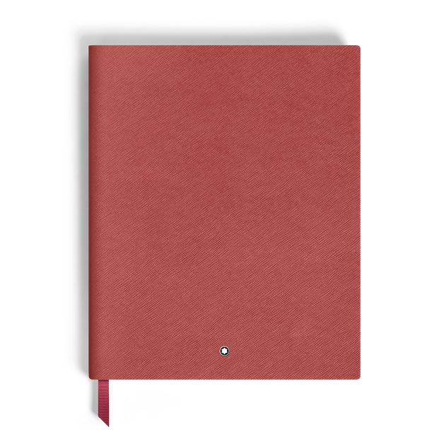 Large Notebook in Sartorial Leather, Lined Pages - 1