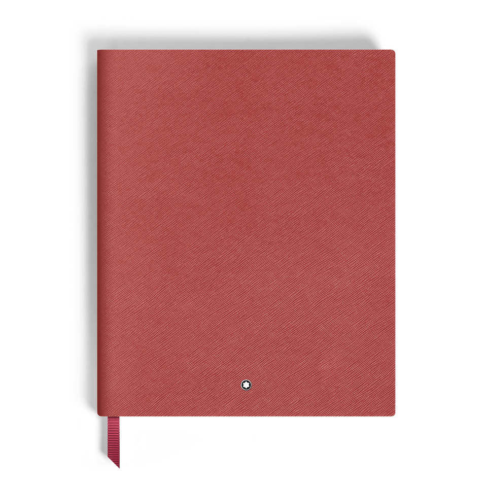 Large Notebook in Sartorial Leather, Lined Pages - 1