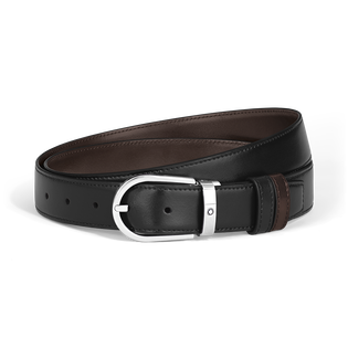 Horseshoe 30&nbsp;mm Reversible Belt in Meisterst&uuml;ck Leather