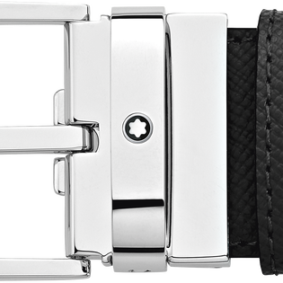 Rectangular 35&nbsp;mm Reversible Belt in Sartorial Leather