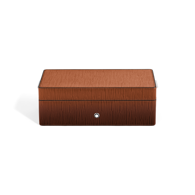 Pen Box in Corteccia Sfumato Leather - 1