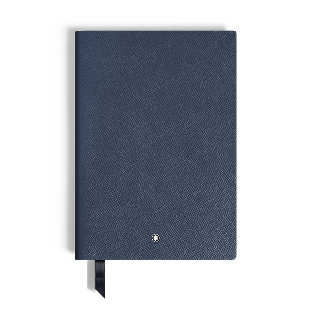 Carnet Moyen Format en Cuir Sartorial, Pages Lign&eacute;es - 1