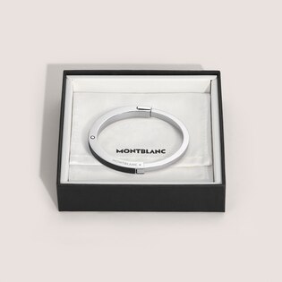Bangle in Steel with Extreme Pattern