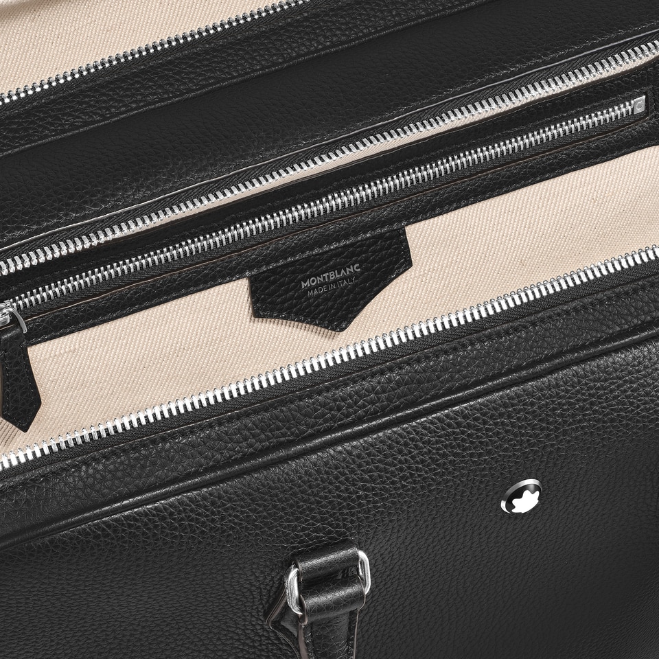 Large Briefcase in Grain Leather - 4