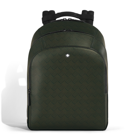 Medium Backpack with 3 Compartments in Extreme Leather
