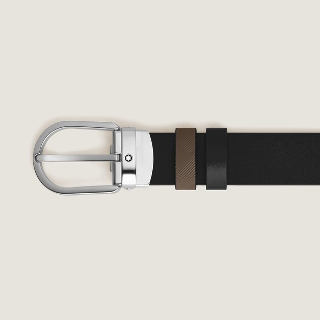 Horseshoe 30&nbsp;mm Reversible Belt in Extreme Leather - 2