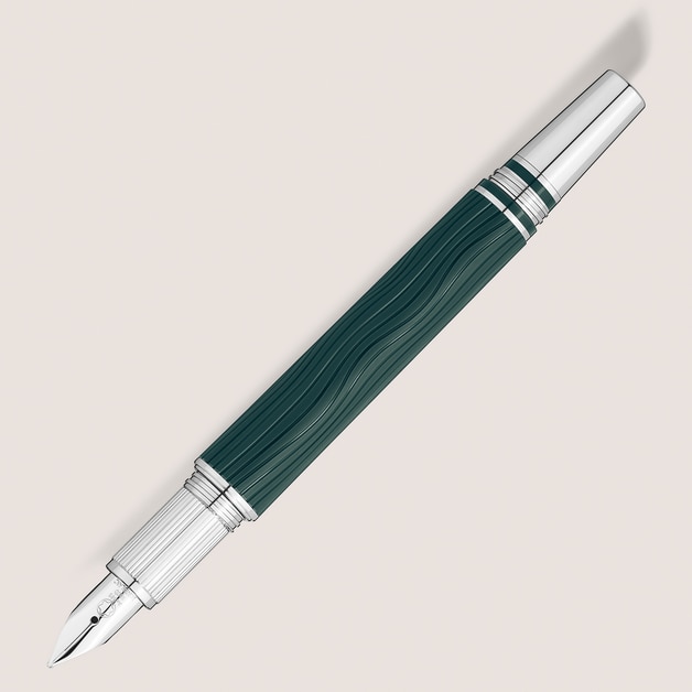 StarWalker PolarGreen Precious Resin Fountain Pen - 6