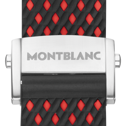 Bracelet sport en caoutchouc rouge