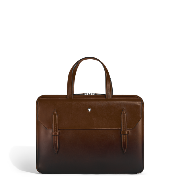 Thin Briefcase in Meisterstück Leather - 1
