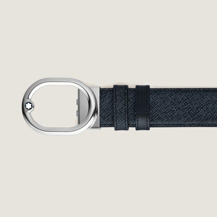 L'Ovale 35&nbsp;mm Reversible Belt in Sartorial Leather
