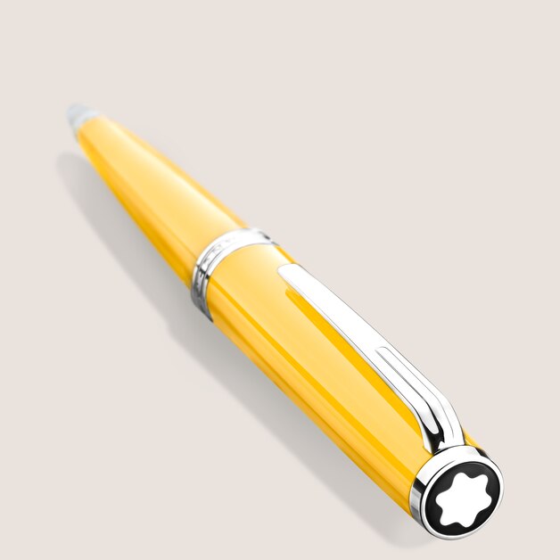 PIX Yellow Ballpoint Pen - 4