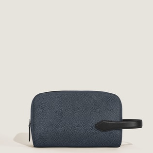 Wash Bag in Sartorial Leather