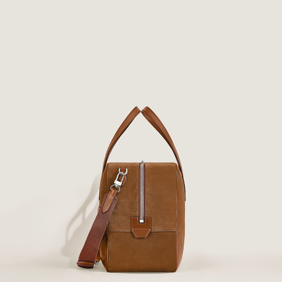 Weekender Bag 45 in Suede Leather - 5