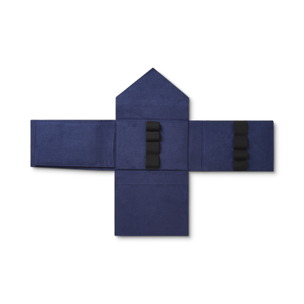 علبة لهواة الجمع من الجلد تسع 8 أقلام