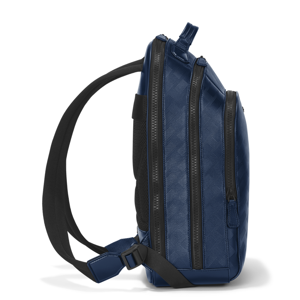 Medium Backpack with 3 Compartments in Extreme Leather - 8