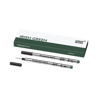 2 Rollerball Refills, Irish Green - Medium