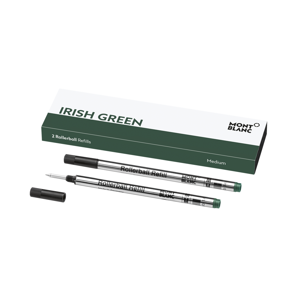2 Rollerball Refills, Irish Green - Medium - 1