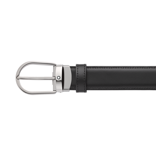 Horseshoe 30 mm Reversible Belt in Leather - 4