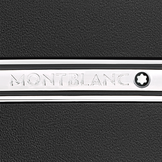 Black 30 mm leather belt