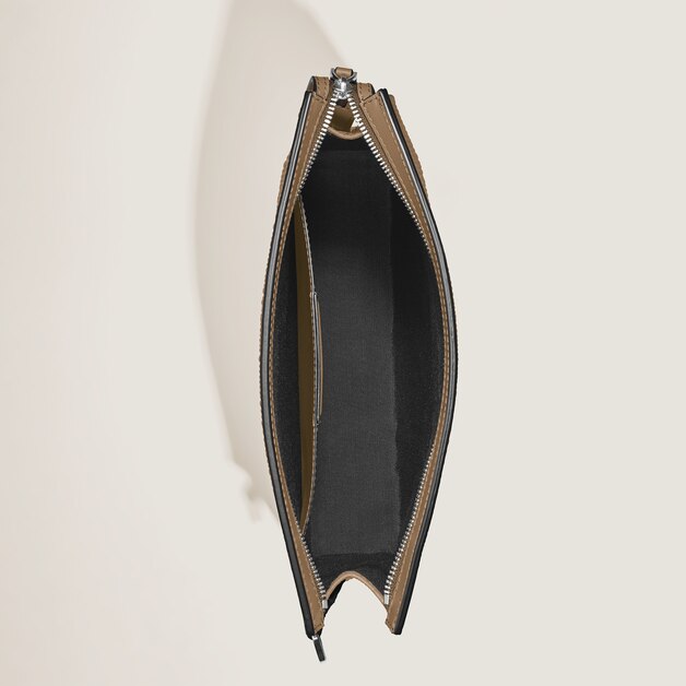 Clutch in Corteccia Sfumato Leather - 8