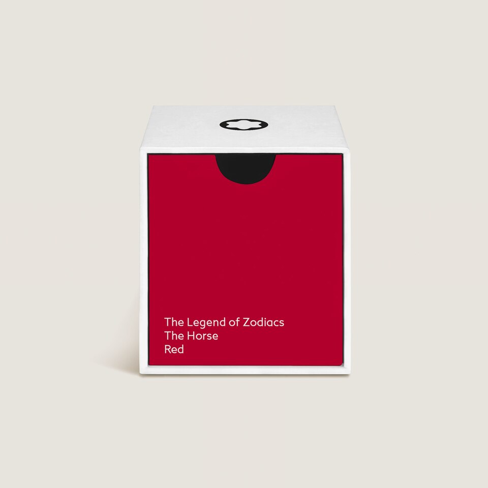 Ink Bottle, The Legend of Zodiacs The Horse, Red, 50 ml - 2