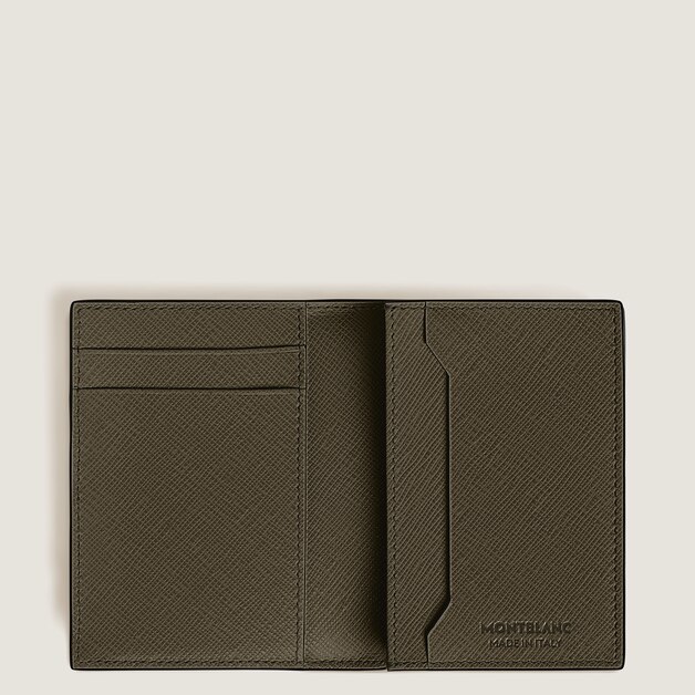 Portacarte 4 Tasche in Pelle Sartorial - 6
