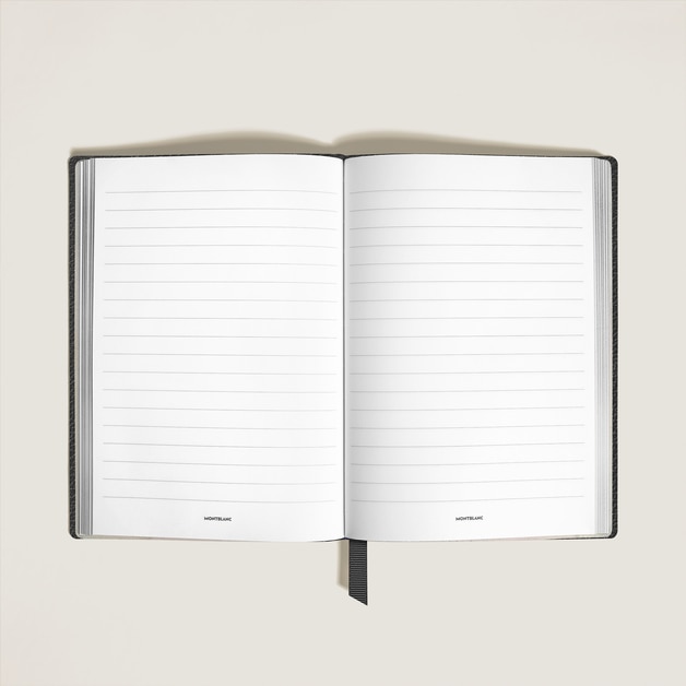 Medium Notebook in Grain Leather, Lined Pages - 2