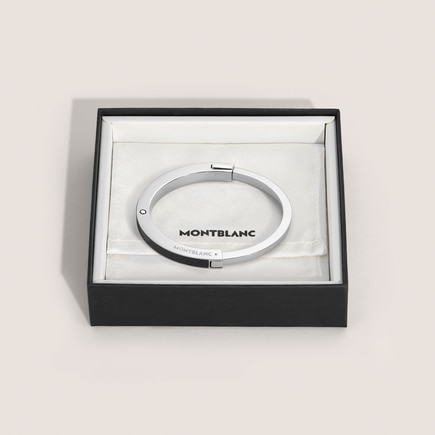 Bangle in Steel with Extreme Pattern