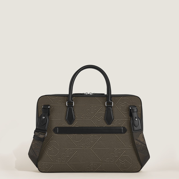 Thin Briefcase in 4810 Jaquard - 4