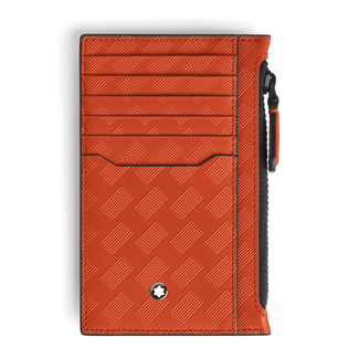 Card Holder 8cc with Zip in Extreme Leather