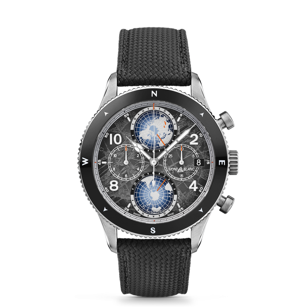 Montblanc&nbsp;1858 Geosphere Chronograph 0&nbsp;Oxygen The 8000 Limited Edition - 290&nbsp;pi&egrave;ces - 1