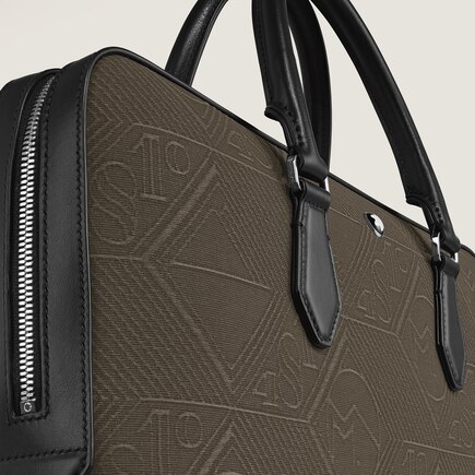 Thin Briefcase in 4810 Jaquard