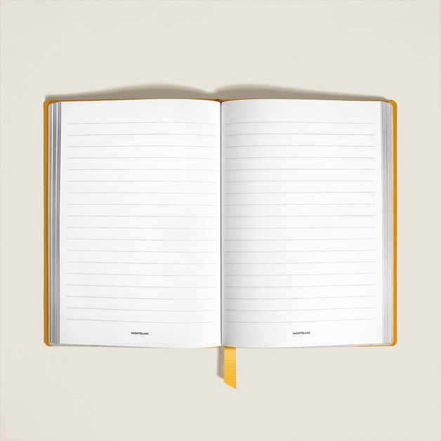 Medium Notebook in Sartorial Leather, Lined Pages - 2