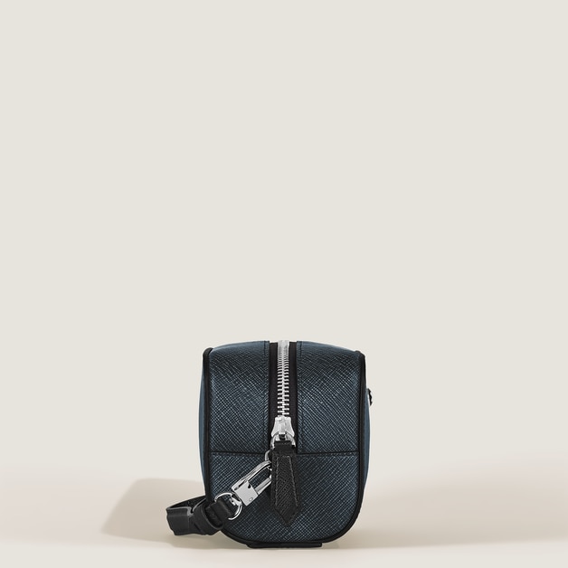 Small Wash Bag in Sartorial Leather - 5