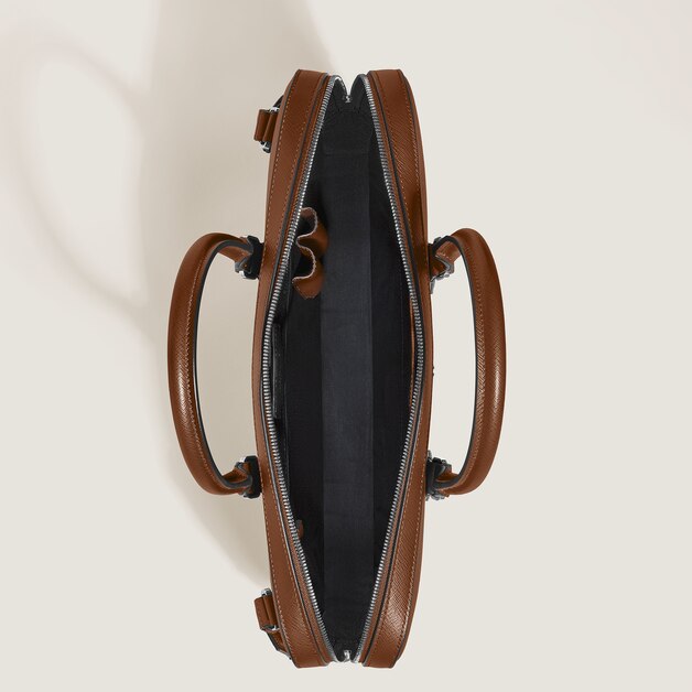Thin Briefcase in Sartorial Leather - 7