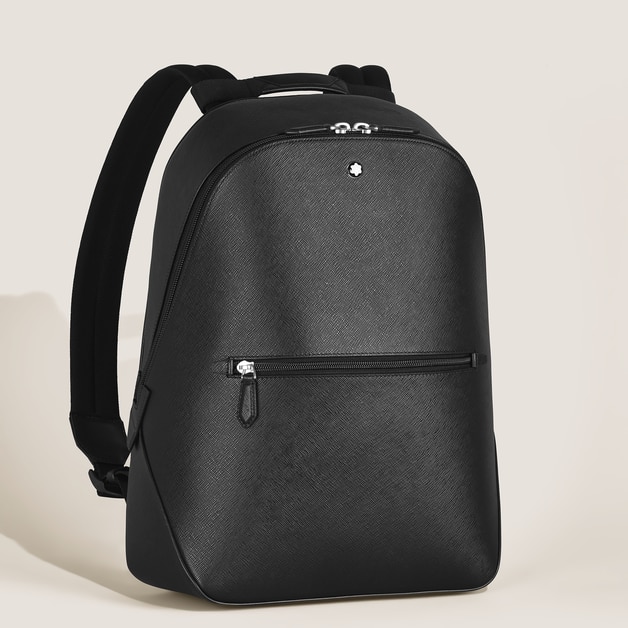 Small Backpack in Sartorial Leather - 3