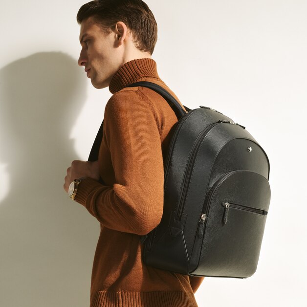 Sartorial large backpack 3 compartments - 2