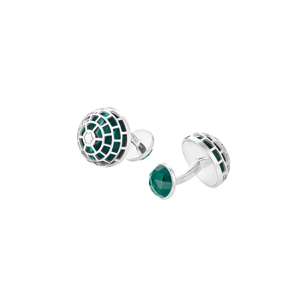 Gemelos Meisterstück con Malaquita