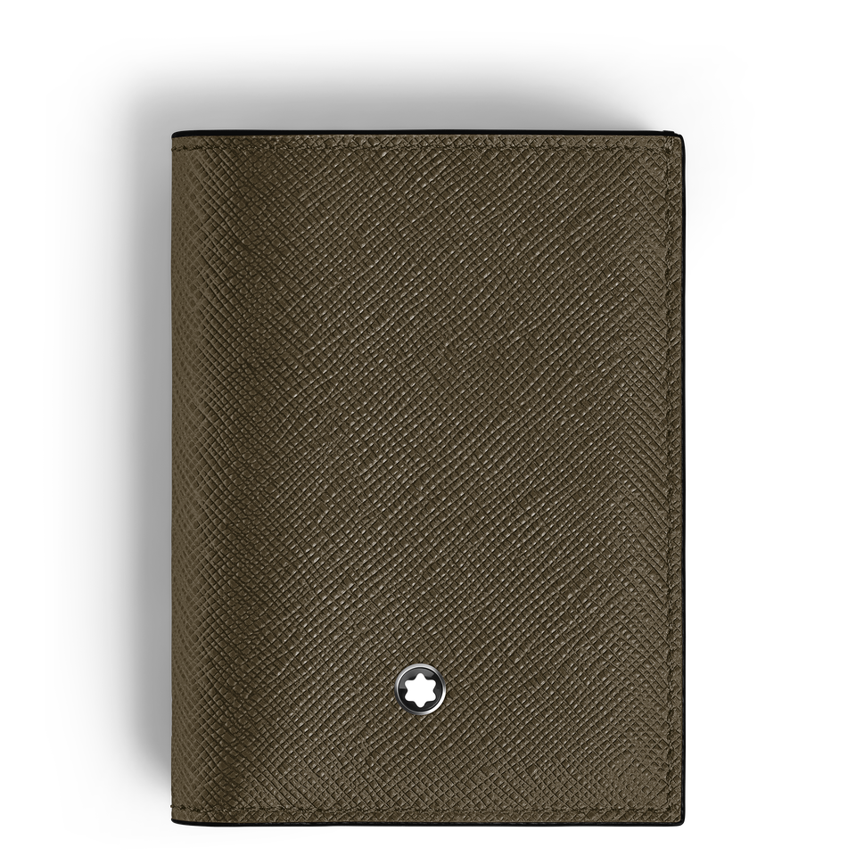 Mini Brieftasche 4 cc aus Sartorial Leder - 1