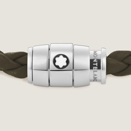 3 Rings Bracelet in Soft Leather